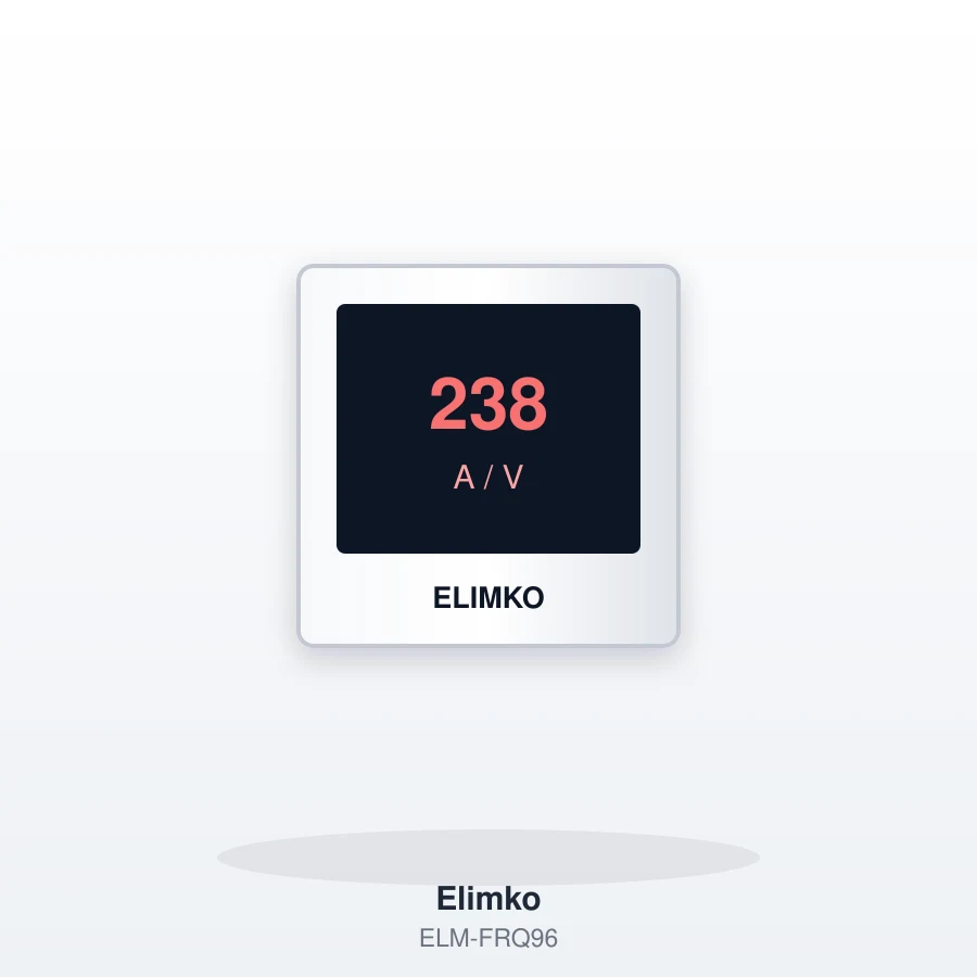Elimko Frekansmetre 96x96