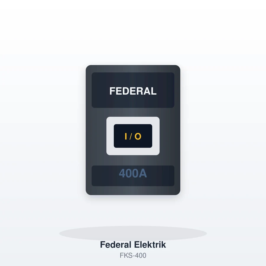 Federal 3x400A Kompakt Şalter
