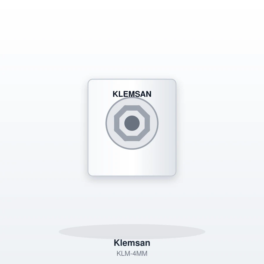 Klemsan Ray Klemensi 4mm² (100 Adet)