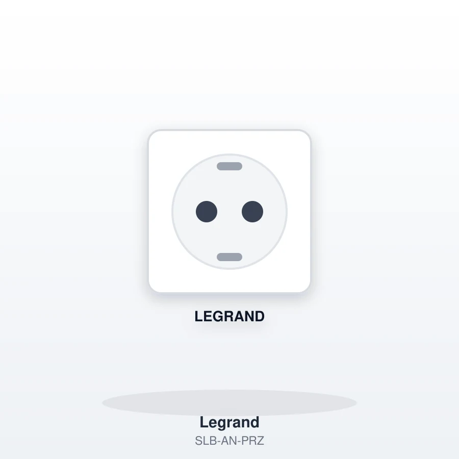 Legrand Salbei Antrasit Topraklı Priz