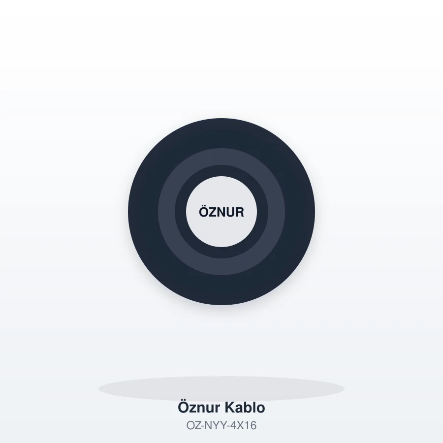 Öznur NYY 4x16mm² Yeraltı Kablosu (metre)