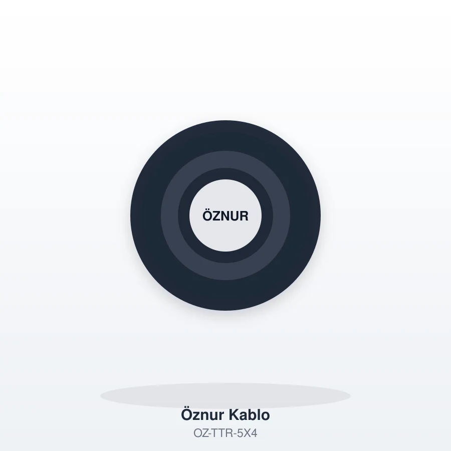 Öznur TTR 5x4mm² Kablo (metre)