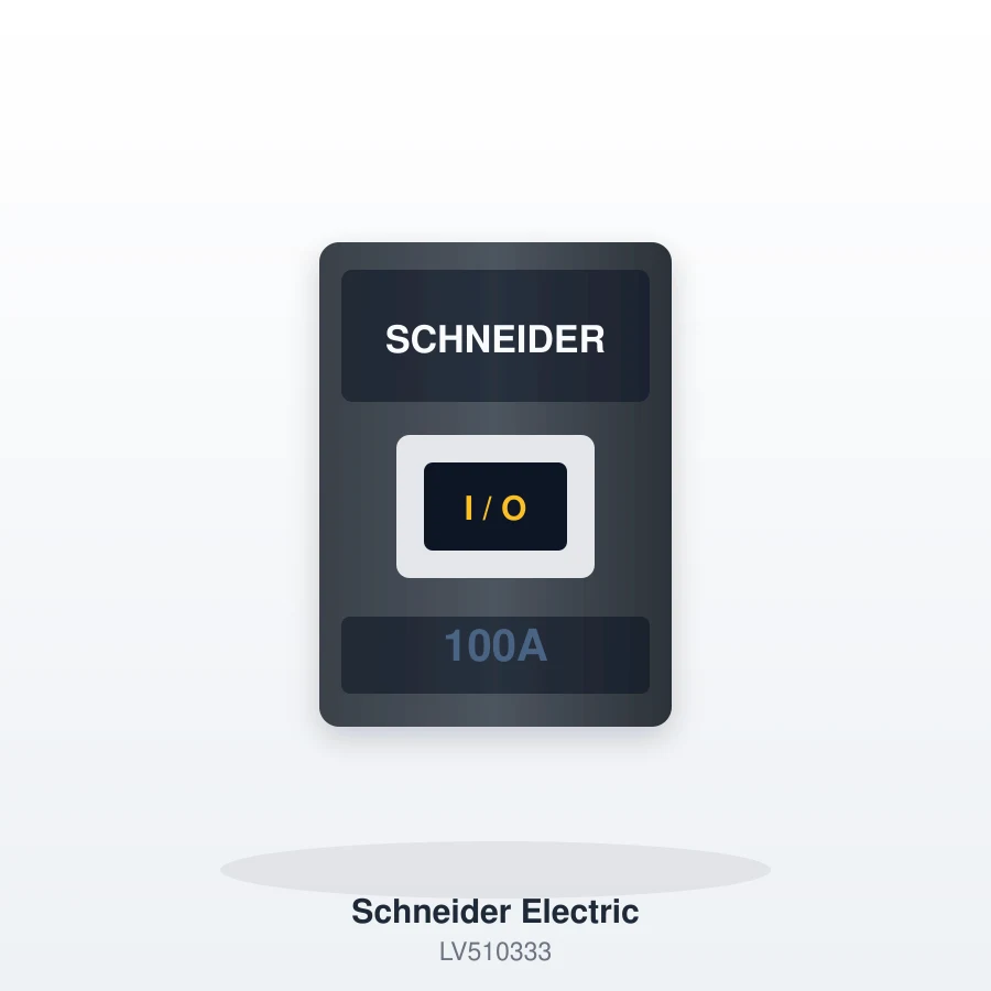 Schneider EasyPact CVS100F 3x100A Kompakt Şalter